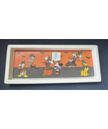 Disney Mickey Minnie Mouse Pluto Goofy Donald Halloween Serving Tray New... - £18.68 GBP