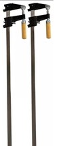 Set of 2- 18&quot; Steel Bar Clamp Tool, Ratchet Quick Release for Metal or Wood - $22.99