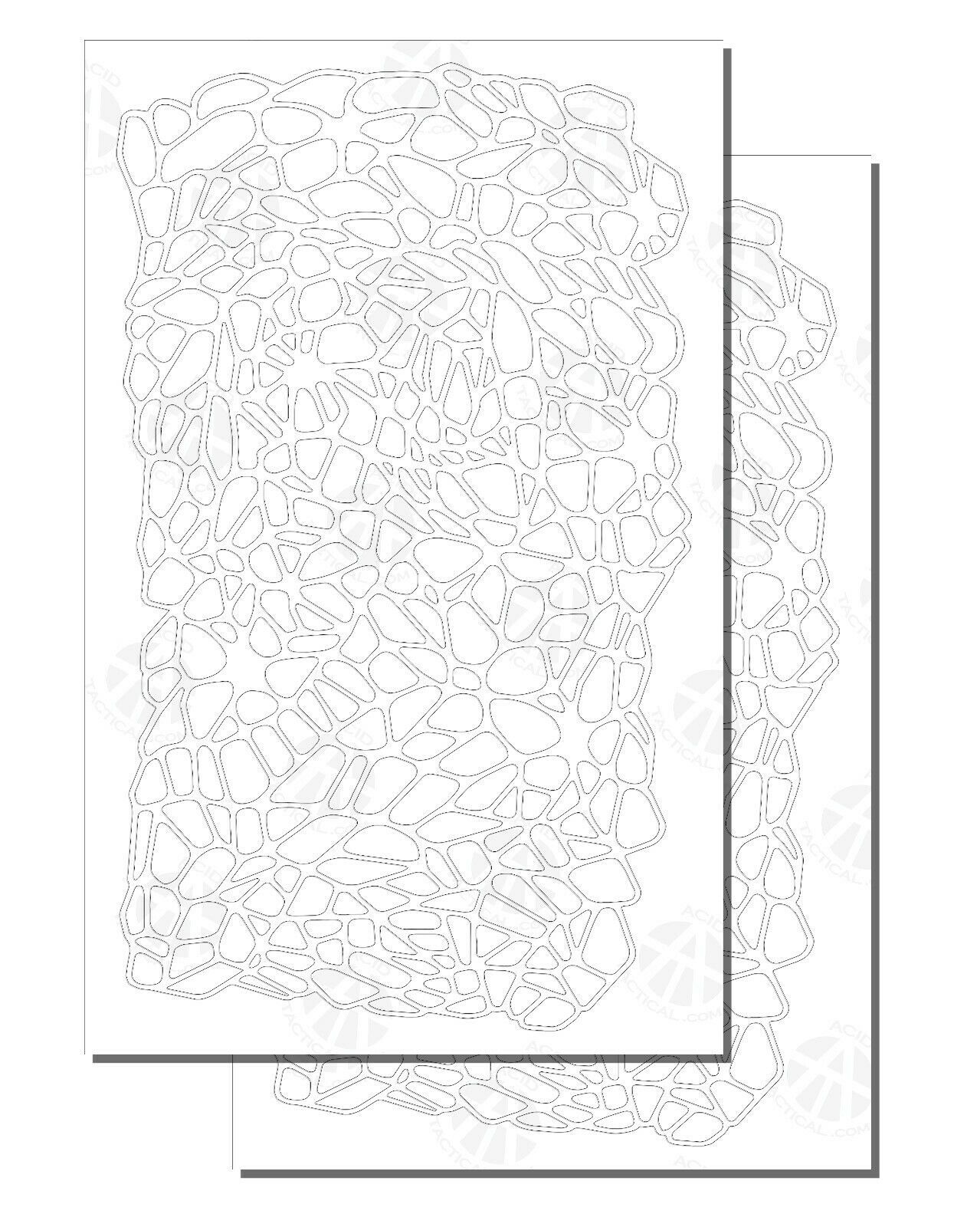 2pk Paint Masking Paper - Camo Airbrush Paint Rifle Gun Stencils FrogSpa... - $12.99