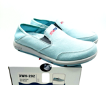 XTRATUF Yellowtail Slip-Ons Sneakers - Sky Blue, US 9M - $27.97