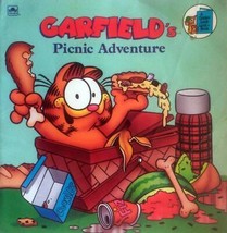 Garfield&#39;s Picnic Adventures by Jack C. Harris / 1990 Paperback Golden Books - £0.89 GBP