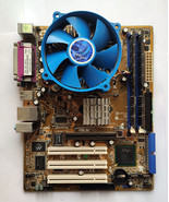 Asus P5PE-VM Mobo with Pentium D 820 2.8GHz CPU and 2GB RAM- Test OK! 790 - £49.62 GBP