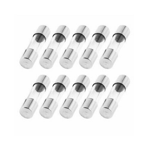 10 Pcs Fast Blow Type Glass Tube Fuses 6mmx30mm 5pcsX10A 3pcsX15A 20A 5A... - $8.81