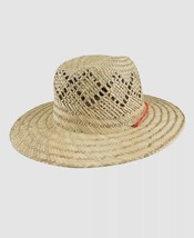Levi&#39;s Men&#39;s Open Weave Straw Lifeguard Hat, NATURAL, S/M - $16.82