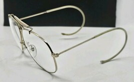 Vintage Tasco Korea Sunglasses Eyeglasses Gold Frame Clear Lens - $29.69