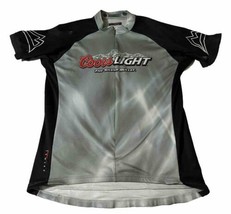 Primal Wear Cycle Jersey Shirt Size L Bicycle Polyester Coors Light - £10.92 GBP