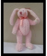 Ty Attic Treasures Strawbunny the Rabbit Pink Fully Jointed USED - $7.91