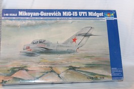 1/48 Scale Trumpeter, MiG-15 UTI Midget Jet Model Kit #02805 BN Sealed Box - $100.00