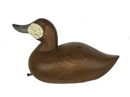 Pocket Ruddy Duck Antique Replica Decoy Bird Made in USA Three Points De... - £46.65 GBP