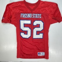 Fresno State Bulldogs Football Jersey Vintage 80s 90s Russell Red #52 XL - £38.99 GBP