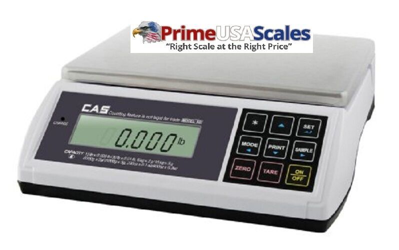  CAS ED-60 Digital Bench &amp; Counter Scale, 0~30 x 0.01 lbs/30~60 x 0.02 l... - $275.00