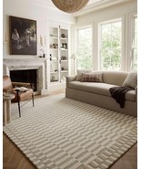 Loloi Chris Loves Julia Bradley Collection, Ivory &amp; Beige, 2&#39;-6&quot; x 7&#39;-6&quot;... - $1,805.65 MXN