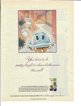 1993 Dow Magazine Print Ad Bathroom Cleaner With Scrubbing Bubbles Adver... - $14.45