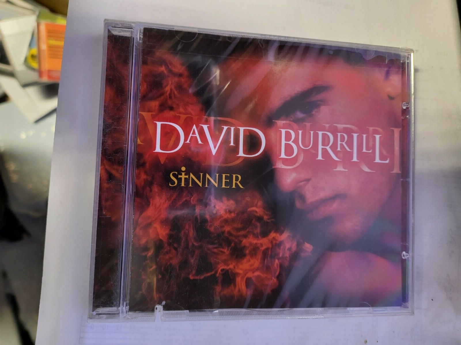 Primary image for Sinner by David Burrill (CD, 1999, eMpower) new sealed / promo cut by the side
