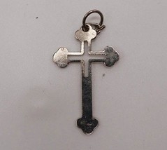 Religiös Jesus Kruzifix Kreuz Silber Ton Anhänger - £26.45 GBP