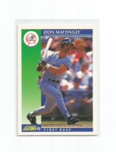 Don Mattingly (New York Yankees) 1992 Score Card #23 - £3.98 GBP