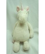Jellycat VERY SOFT CREAM &amp; PINK BASHFUL UNICORN 13&quot; Plush STUFFED ANIMAL... - $909.09 MXN