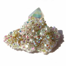 Angel Aura Spirit Quartz Cactus Crystal AA522 - £21.47 GBP