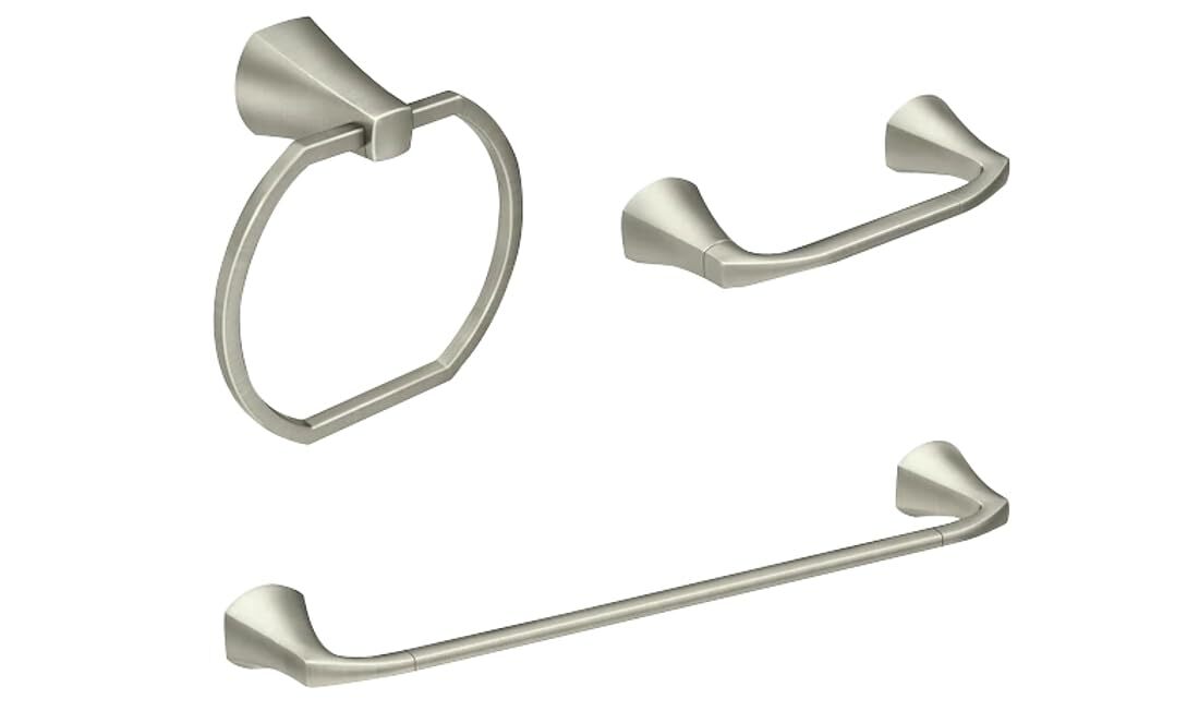 Moen 3 Piece Bath Accessory kit - $91.32