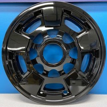 ONE 2011-2018 Chevrolet Silverado 2500 3500 LT # IMP411BLK 17" BLACK Wheel Skin - £29.66 GBP