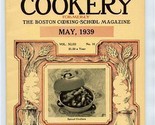 American Cookery May 1939 Boston Cooking School The Barbecue Recipes Menus - $13.86