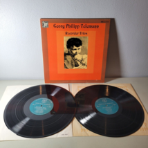 Georg Philipp Telemann Recorder Trios Vinyl Record LP 2 Records - £8.69 GBP