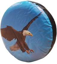 4X4 TIRE COVER AMERICAN BALD EAGLE BIRD SPARE WHEEL TYRE COVER SUZUKI FR... - $21.69