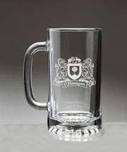 O&#39;Flanagan Irish Coat of Arms Beer Mug with Lions - £24.51 GBP