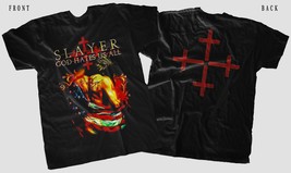 Slayer - God Hates Us All, Black T-shirt Short Sleeve-sizes:S to 5XL - £13.58 GBP