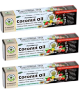 3 Pack ~ Al-Riyan, 10 in 1 Coconut Oil Flouride-Free Herbal Toothpaste, ... - $28.91 CAD