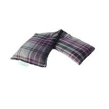 Amazing Health 48 cm Long Purple Tartan Luxury Lavender Cotton Wheat Bag  - $37.00