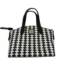 Dooney &amp; Bourke Handbag Purse Black &amp; White Optional Crossbody Strap inc... - £78.34 GBP