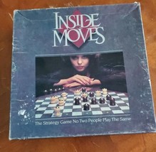 Vintage Inside Moves Board Game Complete Parker Brothers 1985 Strategy - £19.54 GBP