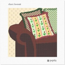 pepita Classic Loveseat Needlepoint Canvas - $72.00