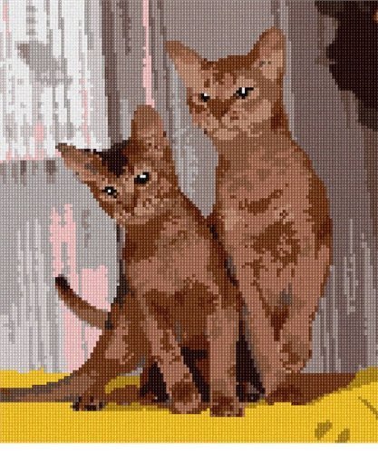 Primary image for pepita Needlepoint Canvas: Abyssinian, 10" x 12"