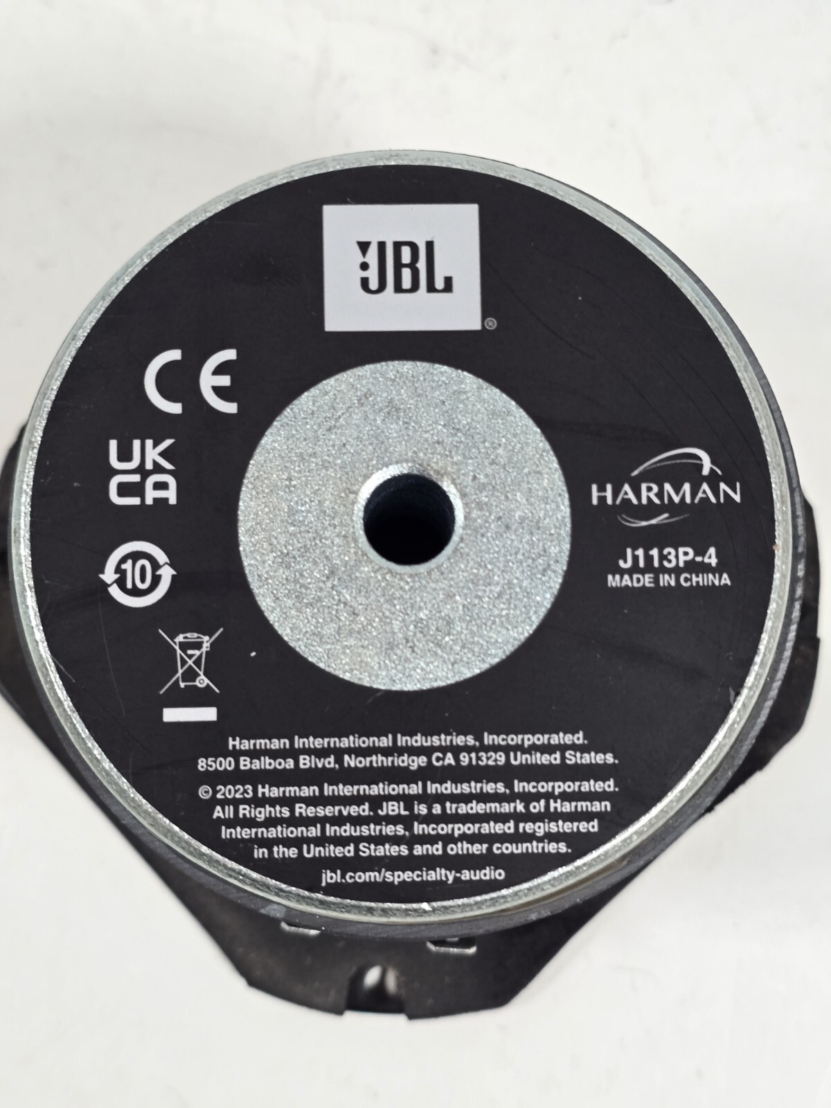4.5 In Driver Woofer - JBL Stage 245C 2.5 Way Quad Center Channel Loudspeaker Item image 4