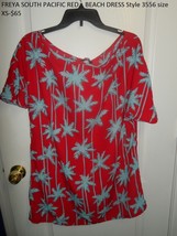 FREYA SOUTH PACIFIC RED BEACH DRESS Style 3556 size XS-$65 - $17.39