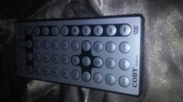 coby tf-dvd170 remote not tested - $11.00