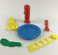 Play-Doh Tools Utensils Spatula Fork Plate Dragon Tales Cutter Vintage 1995 - $14.80