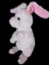 Gund Kohls Cares Stuffed Plush Beanie White Bunny Rabbit Soft Bean Posable Ears - £13.27 GBP