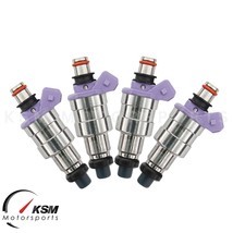 4 x 550cc 52lb LOW IMPEDANCE FUEL INJECTORS FOR MAZDA RX-7 1.3L R2 N318-... - £121.87 GBP