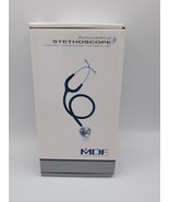 Acoustica Stethoscope Dual Head MDF Instruments 747XP - Black - Latex Free - £15.70 GBP