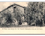 General Fremont Headquarters Santa Barbara California CA UNP UDB Postcar... - $5.89
