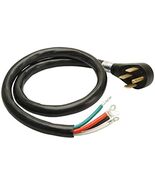 Master Electrician 09044ME 4-Feet Round Range Cord, Black - $51.99 CAD