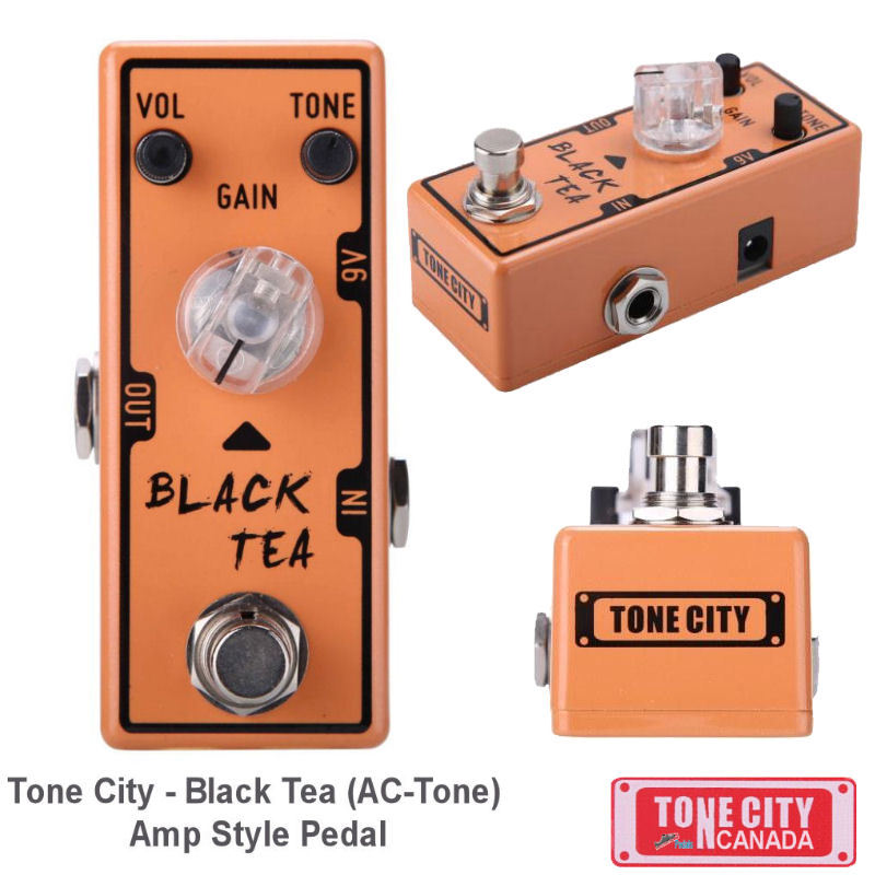 Tone City Black Tea Distortion TC-T8 EffEct Pedal Micro as Mooer Hand Made True  - £35.55 GBP