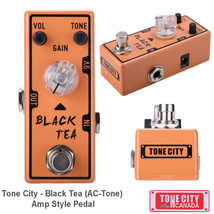 Tone City Black Tea Distortion TC-T8 EffEct Pedal Micro as Mooer Hand Made True  - £35.59 GBP