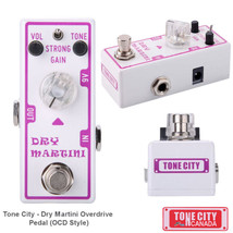 Tone City Dry Martini Overdrive TC-T2 EffEct Pedal Micro as Mooer Hand Made True - £42.86 GBP