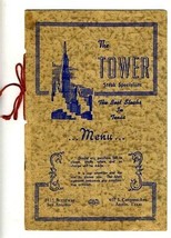 The Tower Menu Steak Specialists San Antonio &amp; Austin Texas 1940&#39;s-1950&#39;s - $84.19