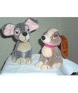 Disney Lady &amp; the Tramp Mini Plush Stuffed Animals - £12.02 GBP