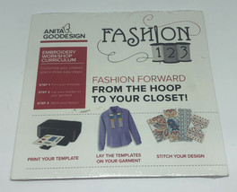 Anita Goodesign - Fashion 1, 2, 3 - Embroidery Workship Curriculum (CD) - $19.99